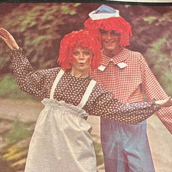 Vintage Raggedy Ann Doll 19" & MCCALL's Pattern 5254 Kids and Adults Untested - Picture 3 of 7